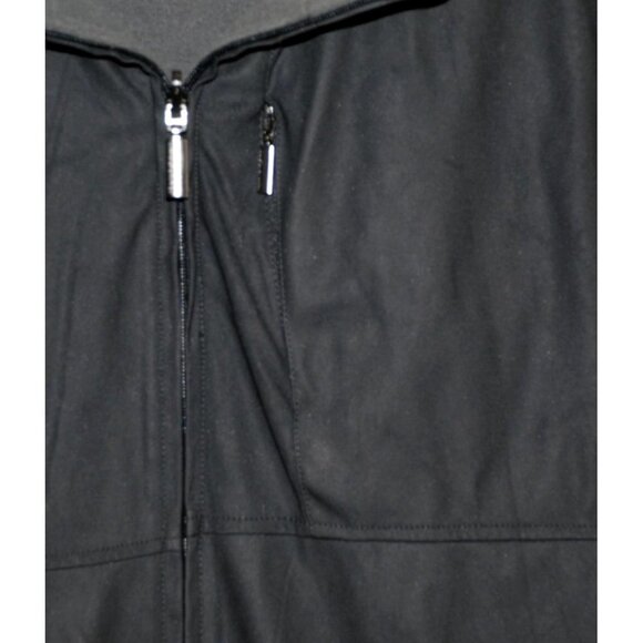 Johnston & Murphy Men's Reversible Vest Jacket Size XXL Black Gray Full Zip - Picture 3 of 13